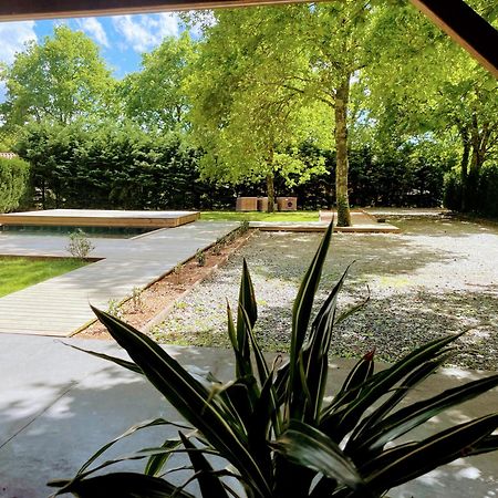 L Estanguet Maison Octogonale En Foret Rion-Des-Landes Luaran gambar